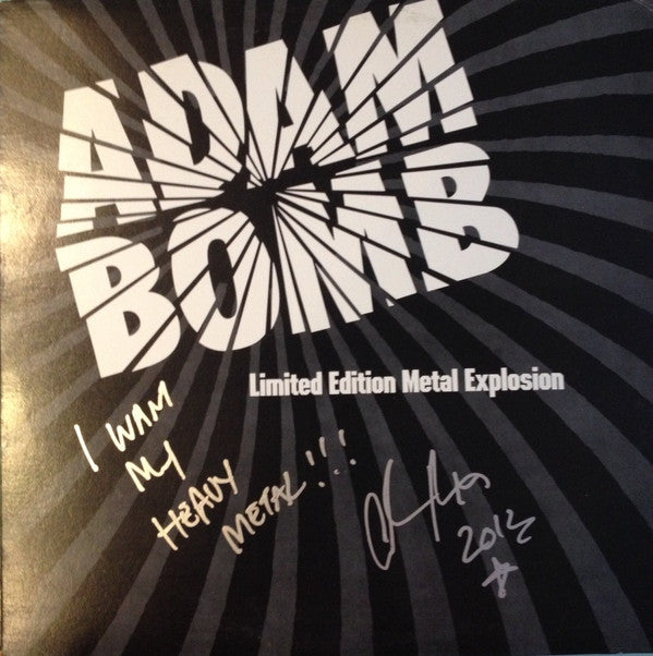 Adam Bomb : Limited Edition Metal Explosion (12",33 ⅓ RPM,Promo)