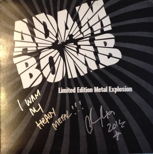 Adam Bomb : Limited Edition Metal Explosion (12",33 ⅓ RPM,Promo)