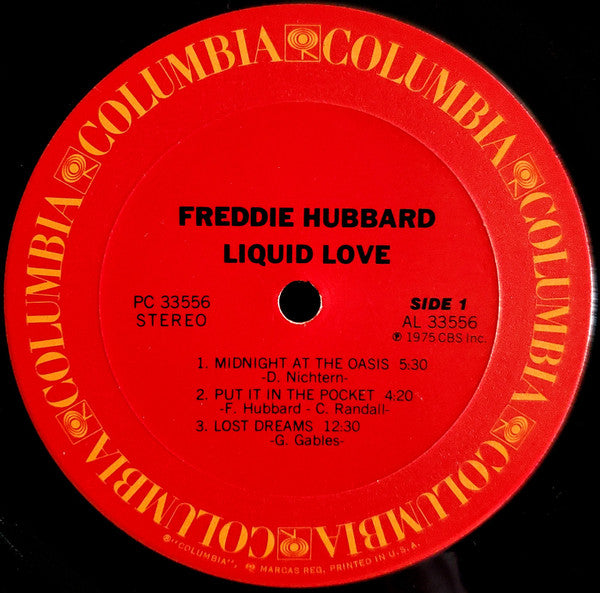 Freddie Hubbard : Liquid Love (LP,Album)