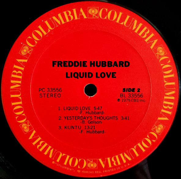 Freddie Hubbard : Liquid Love (LP,Album,Stereo)