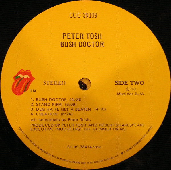 Peter Tosh : Bush Doctor (LP,Album)