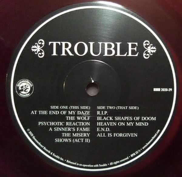 Trouble (5) : Trouble (LP,Album,Reissue,Remastered)