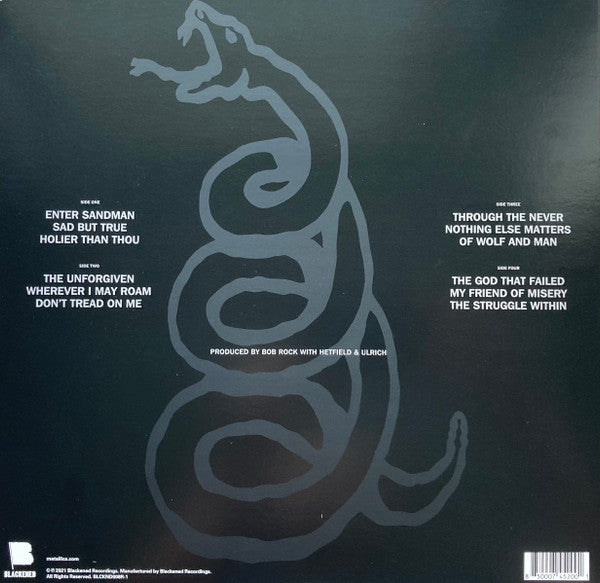 Metallica : Metallica (LP,Album,Reissue,Remastered)