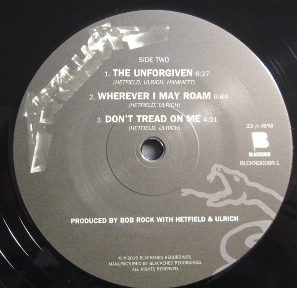 Metallica : Metallica (LP,Album,Reissue,Remastered)