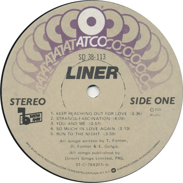 Liner : Liner (LP,Album)