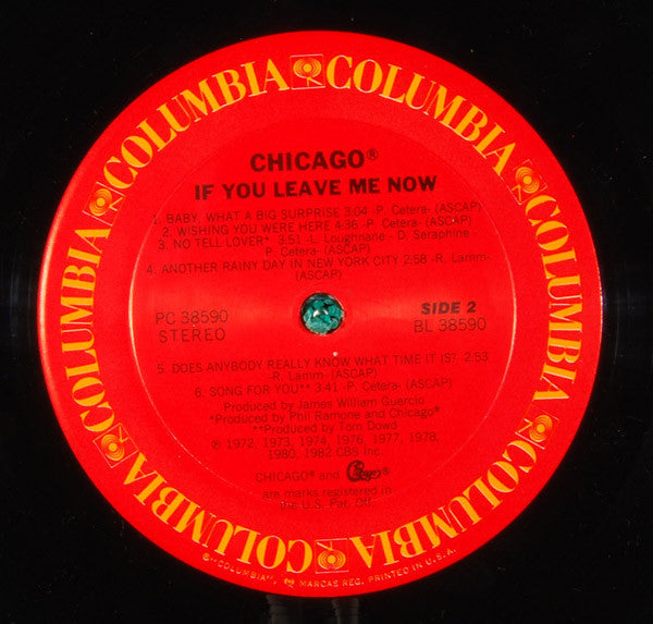 Chicago (2) : If You Leave Me Now (LP,Compilation)