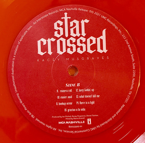 Kacey Musgraves : Star-Crossed (LP,Album,Limited Edition)
