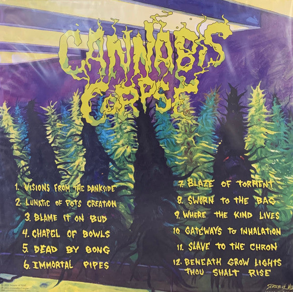 Cannabis Corpse : Beneath Grow Lights Thou Shalt Rise (LP,Reissue)