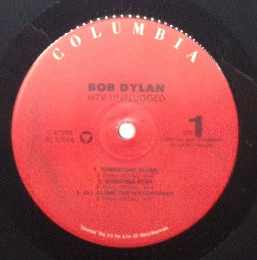 Bob Dylan : MTV Unplugged (LP,Album)