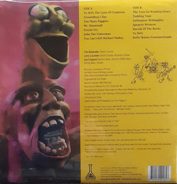 Primus : Frizzle Fry (LP,Album,Reissue,Remastered)