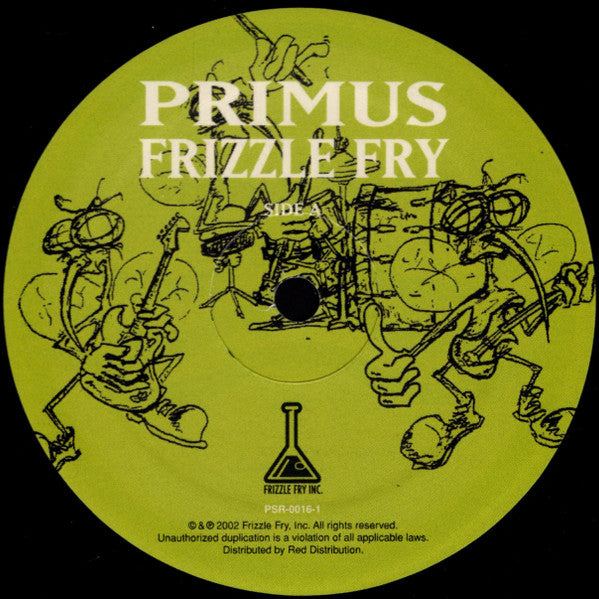 Primus : Frizzle Fry (LP,Album,Reissue,Remastered)