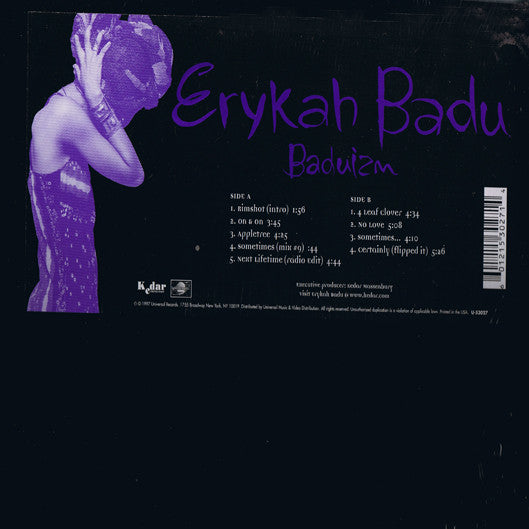Erykah Badu : Baduizm (LP,Album)