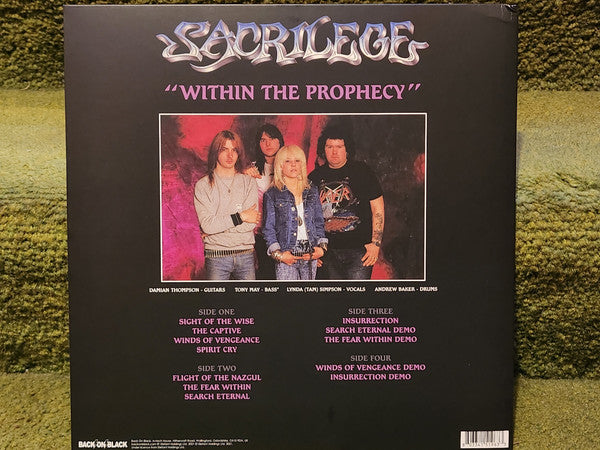 Sacrilege : Within The Prophecy (LP,Album,Reissue)