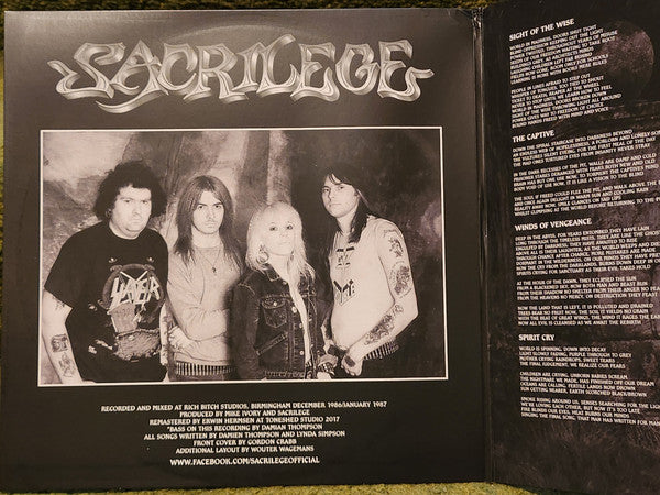 Sacrilege : Within The Prophecy (LP,Album,Reissue)