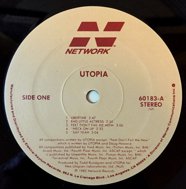 Utopia (5) : Utopia (LP,Album)