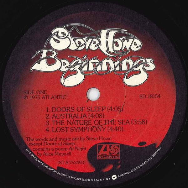 Steve Howe : Beginnings (LP,Album)