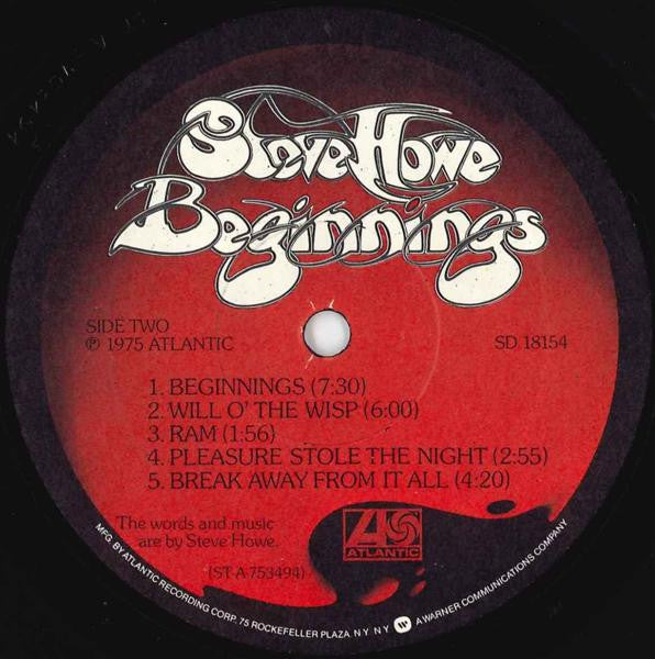 Steve Howe : Beginnings (LP,Album)