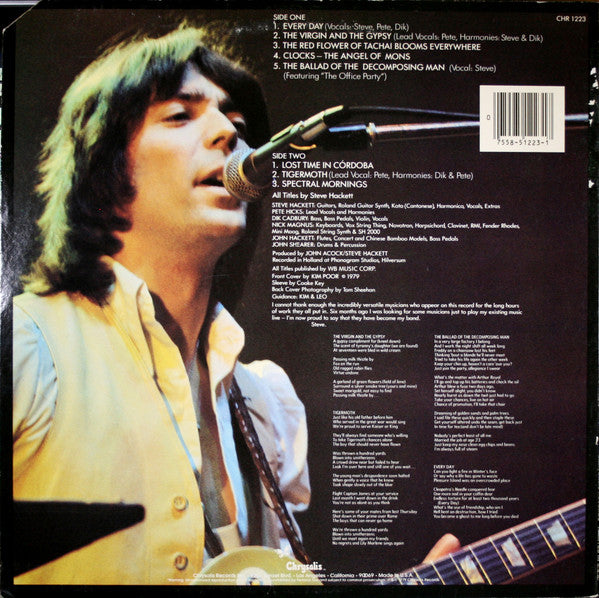 Steve Hackett : Spectral Mornings (LP,Album)