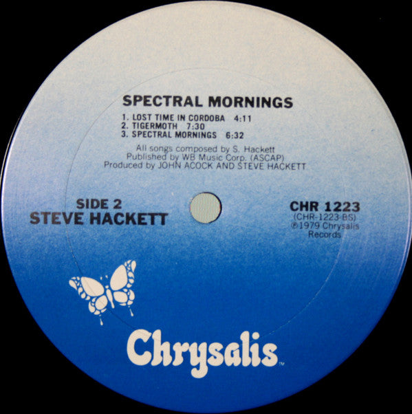 Steve Hackett : Spectral Mornings (LP,Album)