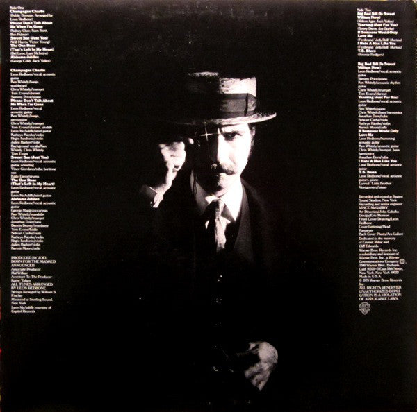 Leon Redbone : Champagne Charlie (LP,Album,Reissue)