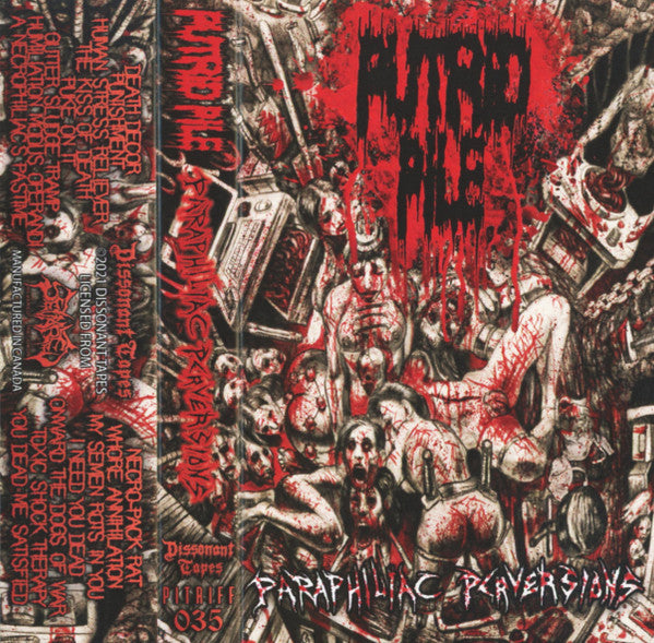 Putrid Pile : Paraphiliac Perversions (Album,Limited Edition,Reissue)