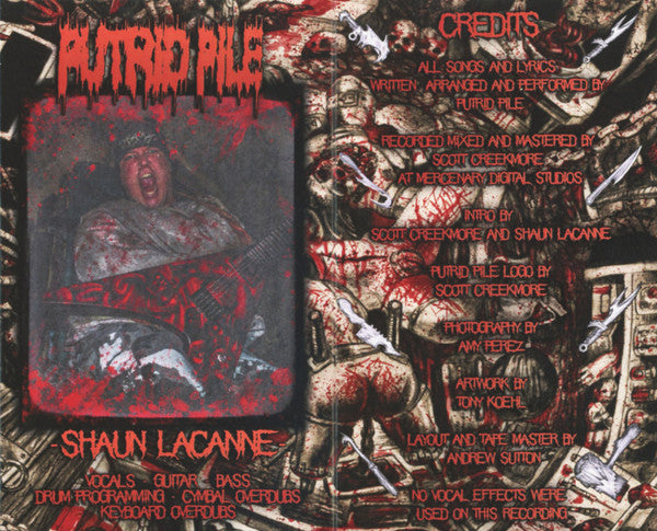 Putrid Pile : Paraphiliac Perversions (Album,Limited Edition,Reissue)