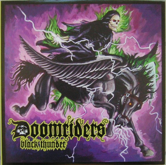 Doomriders : Black Thunder (LP,Album,Repress)