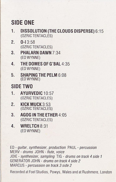 Ozric Tentacles : Pungent Effulgent (Album)