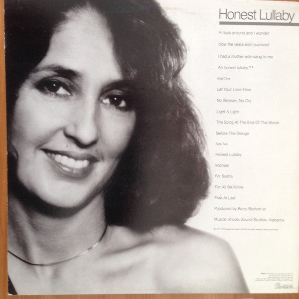 Joan Baez : Honest Lullaby (LP,Album)