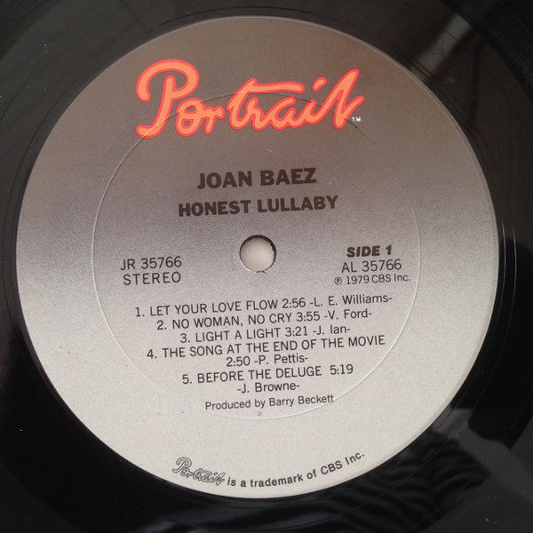 Joan Baez : Honest Lullaby (LP,Album)