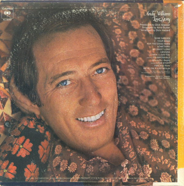 Andy Williams : Love Story (LP,Album)