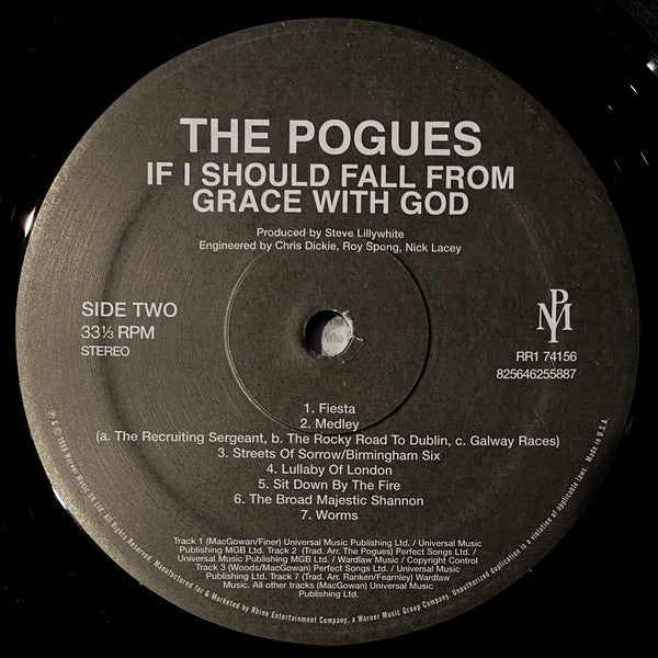 Pogues, The : If I Should Fall From Grace With God (LP,Album,Reissue,Stereo)