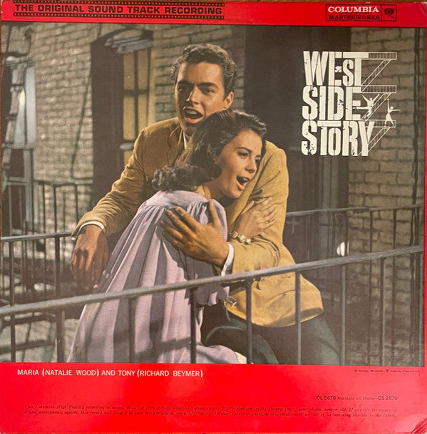 Leonard Bernstein : West Side Story (The Original Sound Track Recording) (LP,Album,Reissue,Mono)