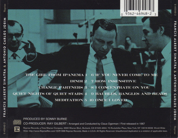 Frank Sinatra & Antonio Carlos Jobim : Francis Albert Sinatra & Antonio Carlos Jobim (Album,Reissue,Remastered)
