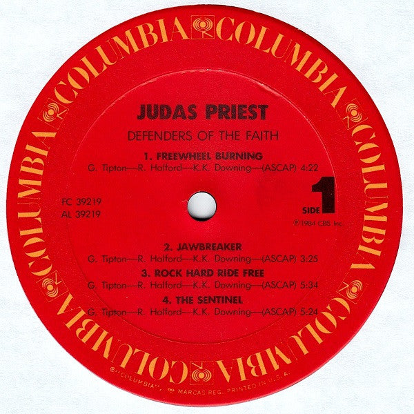 Judas Priest : Defenders Of The Faith (LP,Album)