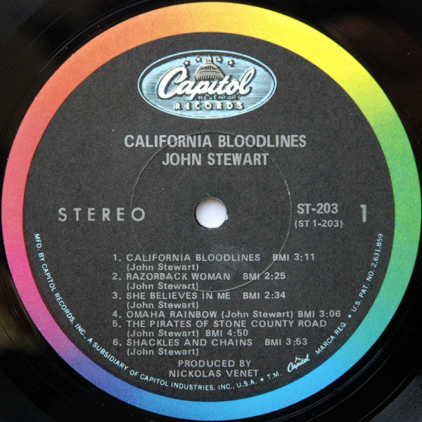 John Stewart (2) : California Bloodlines (LP,Album)