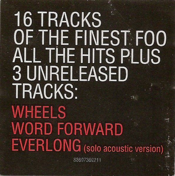Foo Fighters : Greatest Hits (LP,Compilation)