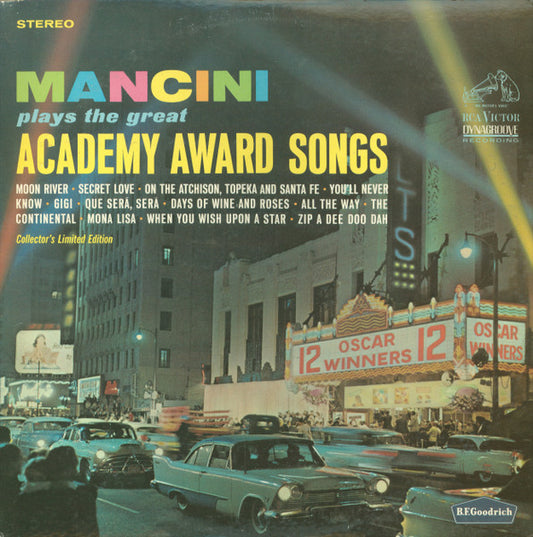 Henry Mancini : Plays The Great Academy Award Songs (LP,Limited Edition,Stereo)