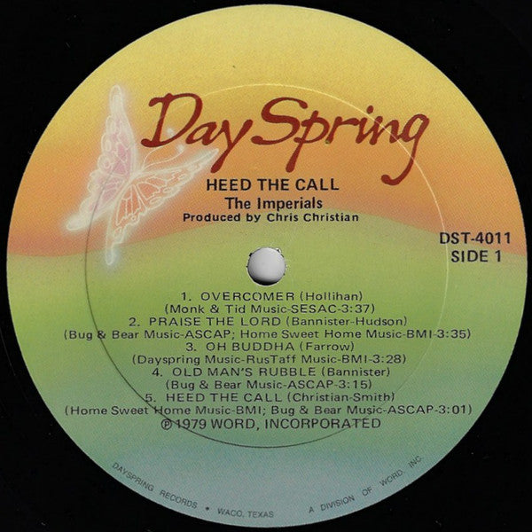 Imperials : Heed The Call (LP,Album)