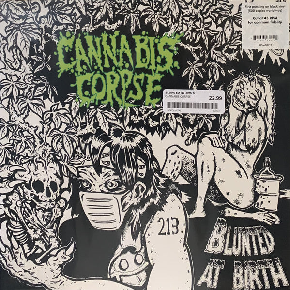 Cannabis Corpse : Blunted At Birth (LP,Album,Limited Edition,Reissue)