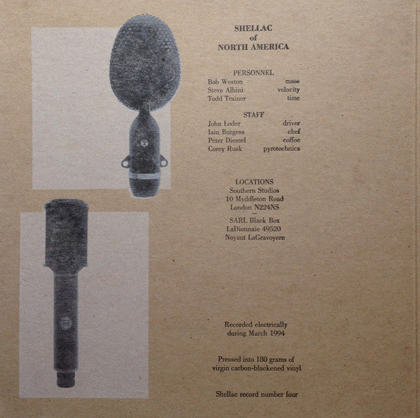 Shellac : At Action Park (LP,Album,Reissue)