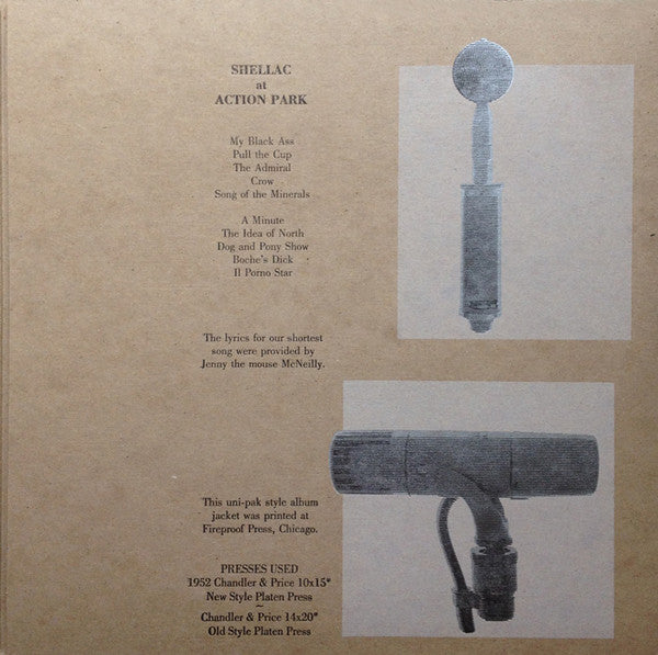 Shellac : At Action Park (LP,Album,Reissue)