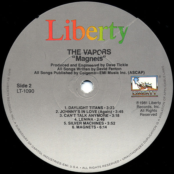 Vapors, The : Magnets (LP,Album)