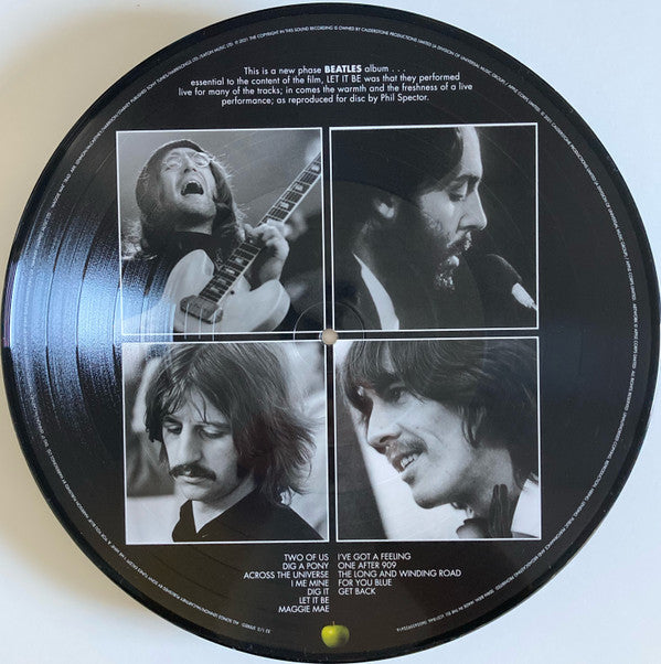 Beatles, The : Let It Be (LP,Album,Picture Disc,Reissue,Special Edition,Stereo)