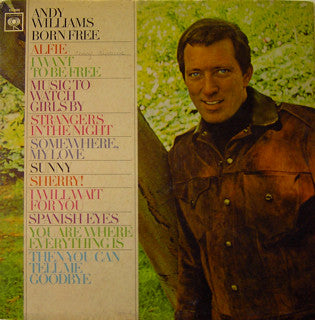 Andy Williams : Born Free (LP,Album,Mono)