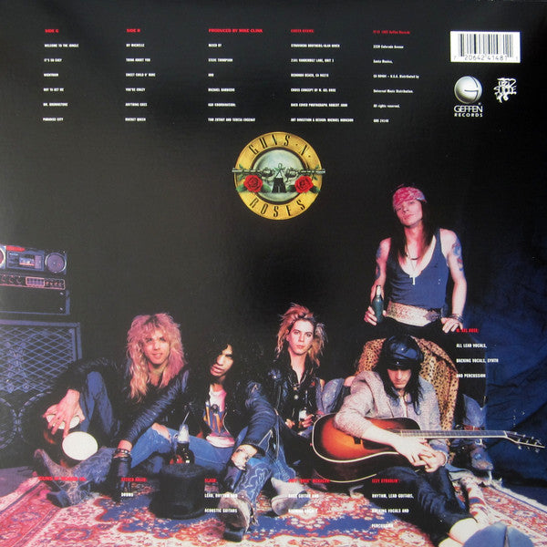 Guns N' Roses : Appetite For Destruction (LP,Album,Reissue,Remastered,Repress)