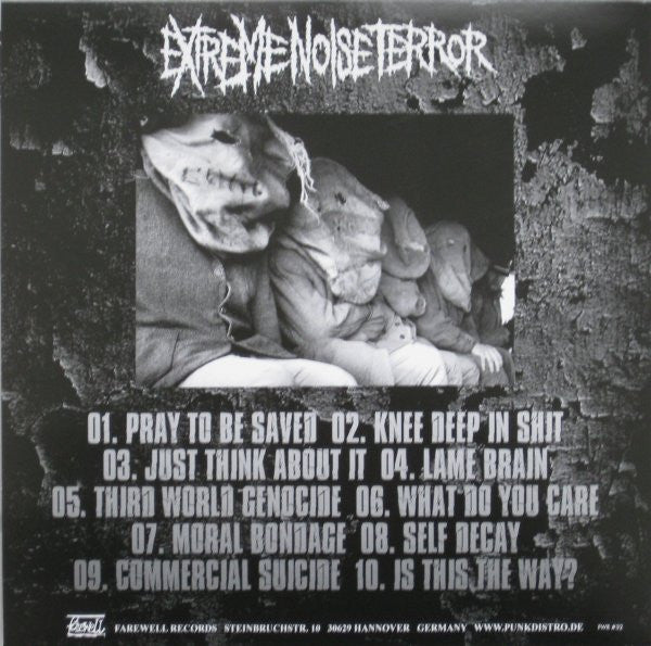 Extreme Noise Terror : Phonophobia (12",45 RPM,Remastered,Stereo)