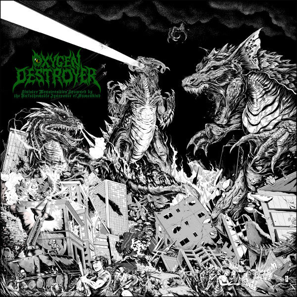 Oxygen Destroyer (3) : Sinister Monstrosities Spawned By The Unfathomable Ignorance Of Humankind (12",45 RPM,Album,Limited Edition)