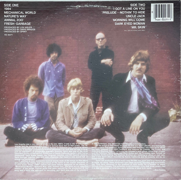 Spirit (8) : The Best Of Spirit (LP,Compilation,Reissue)