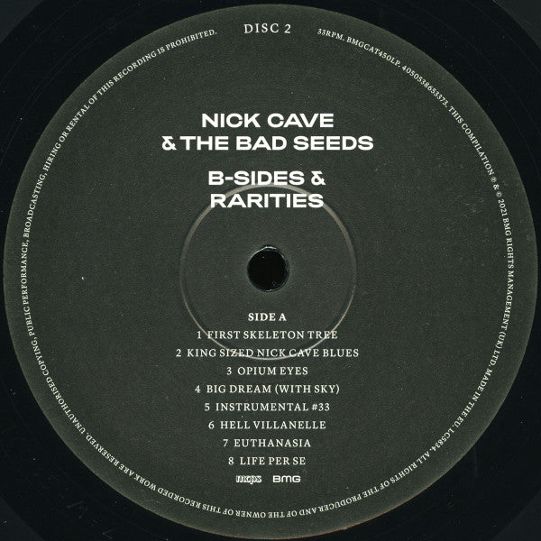 Nick Cave & The Bad Seeds : B-Sides & Rarities (Part II) (LP,Compilation)